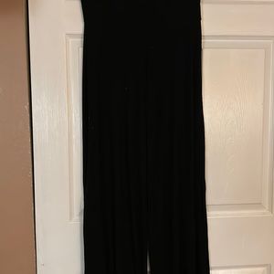 Black palazzo pants